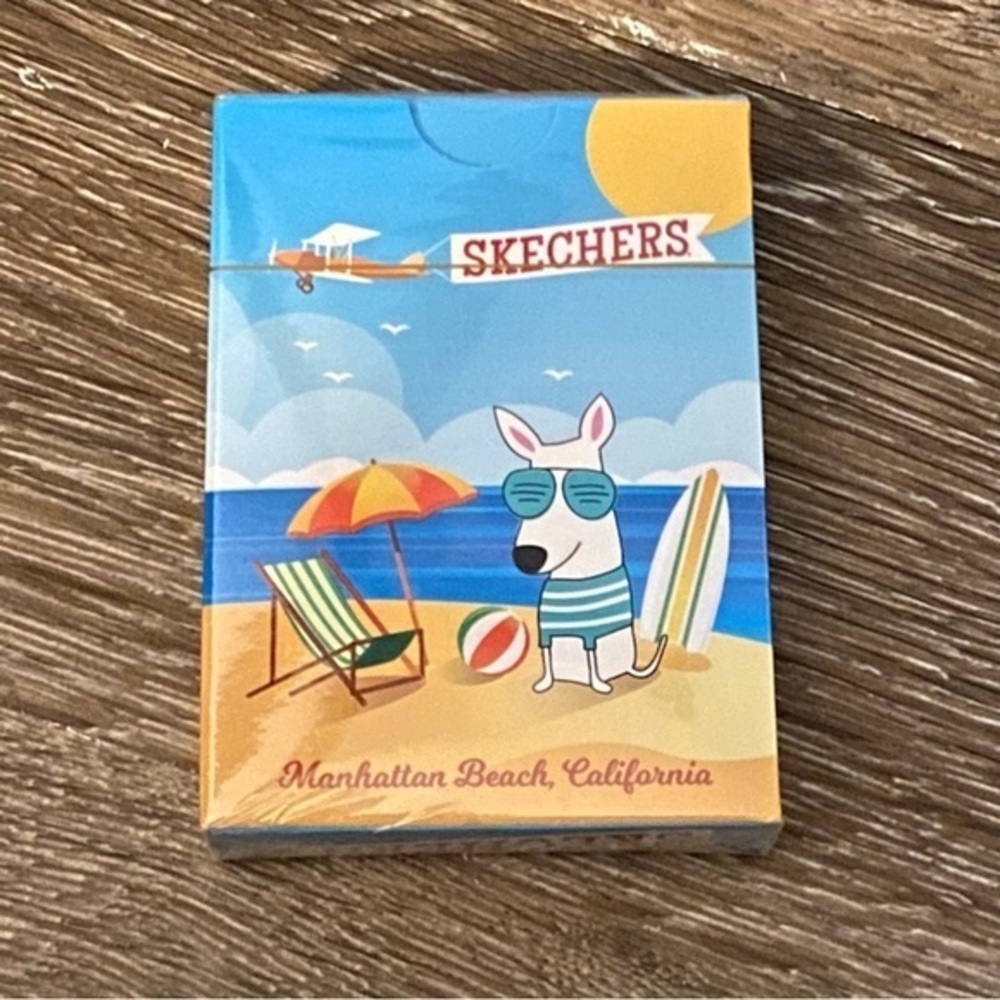 Skechers Playing Cards Manhattan Beach California New In Package Never Opened